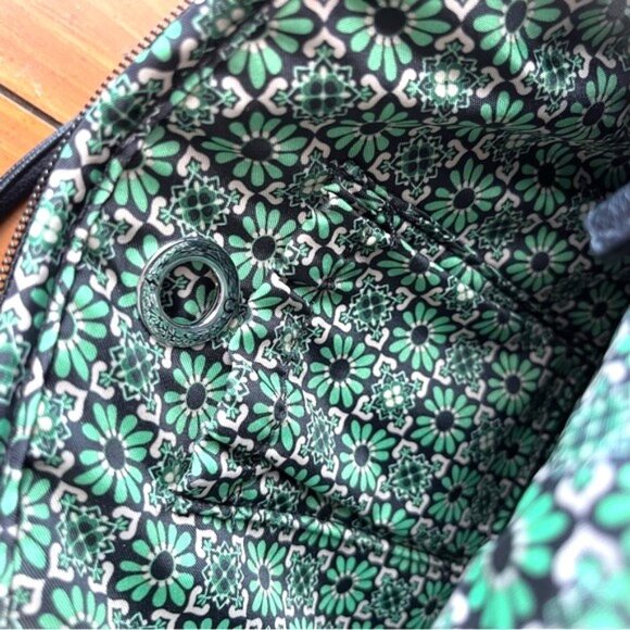 Vera Bradley Winterberry Black Floral Small Crossbody Bag - Picture 5 of 8